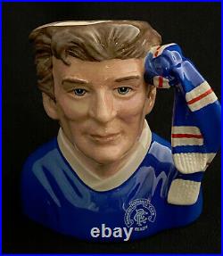 Royal Doulton 5 Toby Character Mug Jug Football Supporters Rangers D6929