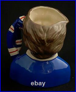 Royal Doulton 5 Toby Character Mug Jug Football Supporters Rangers D6929