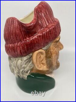 Royal Doulton 7 Toby Character Mug Jug D6610b Lumberjack Canadian Centennial