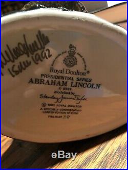 Royal Doulton Abraham Lincoln Character Jug, Limited edition, Large size
