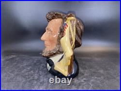 Royal Doulton Abraham Lincoln Toby Mug Jug Large 7 England Limited Edition