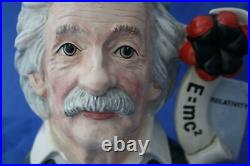 Royal Doulton Albert Einstein D7023 Large Character Jug