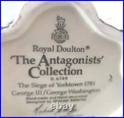 Royal Doulton Antagonists Collection George III/George Washington #4242 of 9500