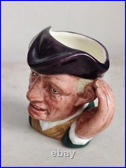 Royal Doulton'Ard Of'Earing Character Jug D6594 Mini RareFabulous Vintage 60s