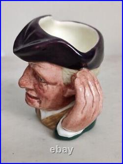 Royal Doulton'Ard Of'Earing Character Jug D6594 Mini RareFabulous Vintage 60s