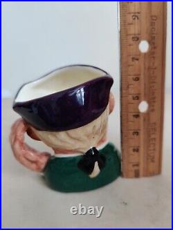 Royal Doulton'Ard Of'Earing Character Jug D6594 Mini RareFabulous Vintage 60s