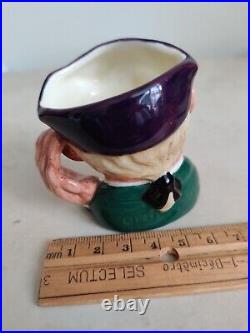 Royal Doulton'Ard Of'Earing Character Jug D6594 Mini RareFabulous Vintage 60s