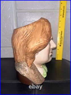 Royal Doulton Author Oscar Wilde D7146, 2000 Character Jug of the Year Lg 7 in