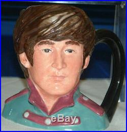 Royal Doulton BEATLES CHARACTER JUGS / Production Run + 1 RARE John Lennon A++