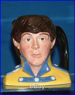 Royal Doulton BEATLES CHARACTER JUGS / Production Run + 1 RARE John Lennon A++