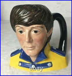 Royal Doulton Beatles Paul McCartney 1984 Toby Character Jug # 6724