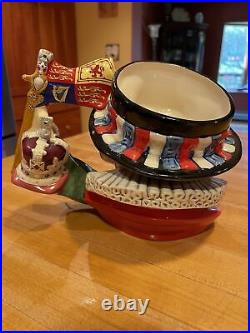 Royal Doulton Beefeater Large Size Character Jug 2010 JOY with Box & Cert