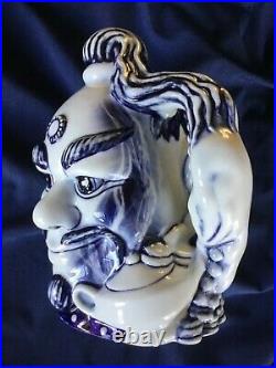 Royal Doulton Blue Flambe Character Jugs Aladdin's Genie D6971