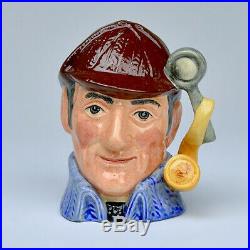 Royal Doulton Blue Sleuth Character Jug D6773