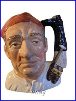 Royal Doulton Boot Maker D6572 Large Character Toby Mug 1962