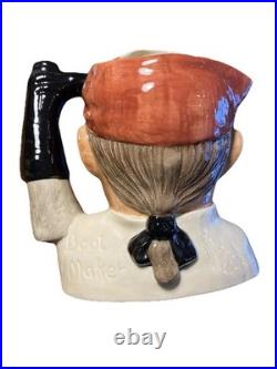 Royal Doulton Boot Maker D6572 Large Character Toby Mug 1962