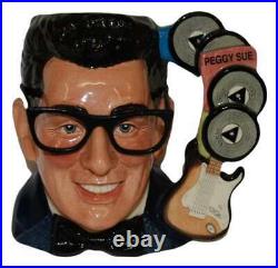 Royal Doulton Buddy Holly Toby Character Jug D7100