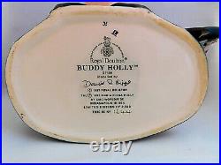 Royal Doulton Buddy Holly Toby Character Jug D7100