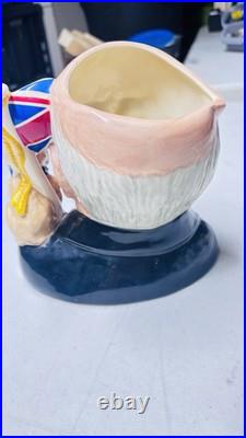 Royal Doulton Bulldog Winston Churchill D6907 Character Jug Of The Year