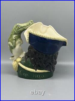 Royal Doulton CAPTAIN HOOK Large D6597 style one Character Jug Mug Pitcher