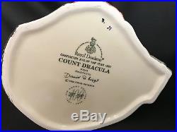 Royal Doulton CHARACTER JUG of the YEAR 1997 COUNT DRACULA #D7053-LARGE/COA