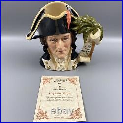 Royal Doulton Captain Bligh Character Jug Of The Year 1995 Toby Jug England COA