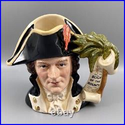 Royal Doulton Captain Bligh Character Jug Of The Year 1995 Toby Jug England COA