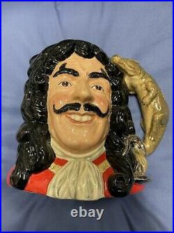 Royal Doulton Captain Hook D6947 Large Character Jug