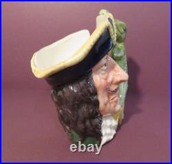 Royal Doulton Captain Hook Small Character Jug D6601 from Peter Pan