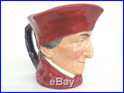 Royal Doulton Cardinal Toby Jug Porcelain Character Mug Made in England 859B