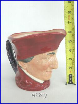 Royal Doulton Cardinal Toby Jug Porcelain Character Mug Made in England 859B