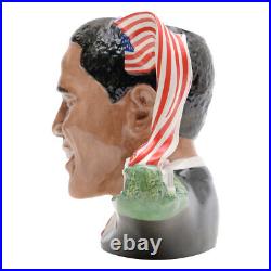 Royal Doulton Ceramics Barack Obama 2011 Character Jug Of The Year Large D7300
