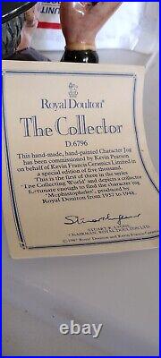 Royal Doulton Character 6.5 Tall Jug The Collector D6796 Kevin Francis Signed