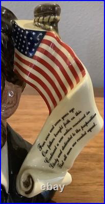 Royal Doulton Character Jug Abraham Lincoln D6936 Large 1992 Limited Edition