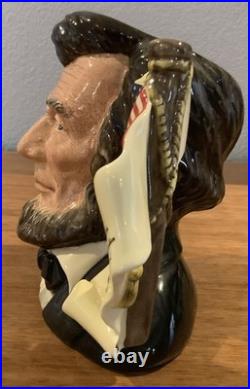 Royal Doulton Character Jug Abraham Lincoln D6936 Large 1992 Limited Edition