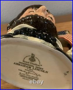 Royal Doulton Character Jug Abraham Lincoln D6936 Large 1992 Limited Edition