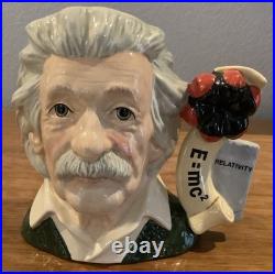 Royal Doulton Character Jug Albert Einstein D7023 Large size 1995