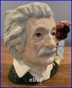 Royal Doulton Character Jug Albert Einstein D7023 Large size 1995