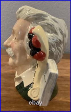 Royal Doulton Character Jug Albert Einstein D7023 Large size 1995
