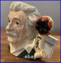 Royal Doulton Character Jug Albert Einstein D7023 Large size 1995