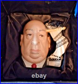 Royal Doulton Character Jug Alfred Hitchcock Size Large Box Included