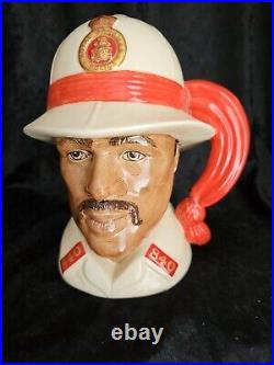 Royal Doulton Character Jug Bahamas Policeman D6912. 19cm Large Excellent