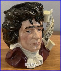 Royal Doulton Character Jug Beethoven D7021 Large 1995