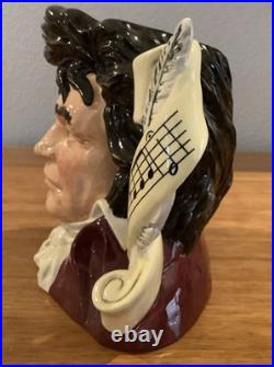 Royal Doulton Character Jug Beethoven D7021 Large 1995