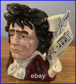 Royal Doulton Character Jug Beethoven D7021 Large 1995