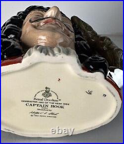 Royal Doulton Character Jug CAPTAIN HOOK D6947