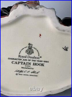 Royal Doulton Character Jug CAPTAIN HOOK D6947