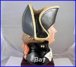 Royal Doulton Character Jug Captain Bligh D6967 1995 JOY