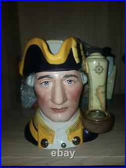 Royal Doulton Character Jug Captain James Cook