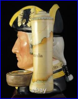 Royal Doulton Character Jug Captain James Cook D7077